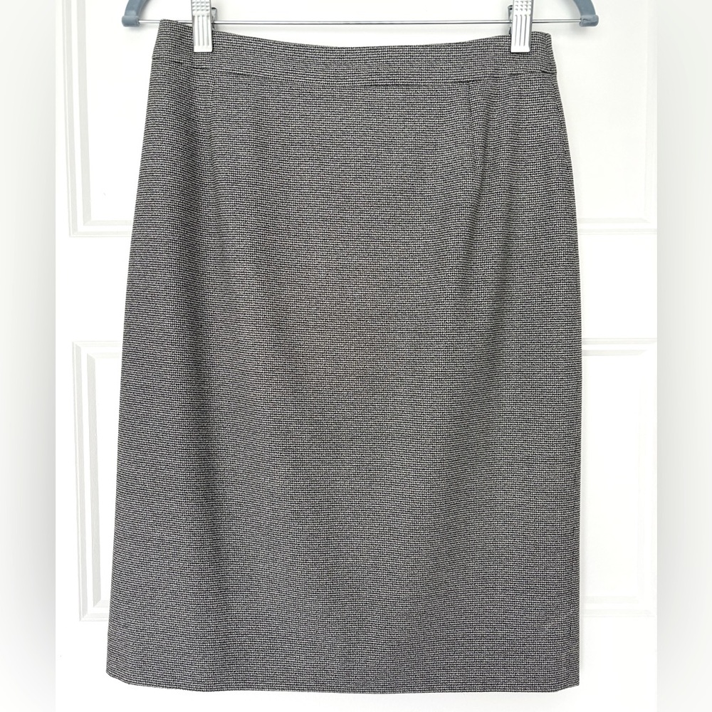 Hugo Boss Black & White Viafira Pencil Skirt Size 4